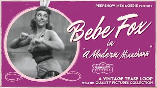 Burlesque Legend Bebe Fox in a Vintage Dance Short