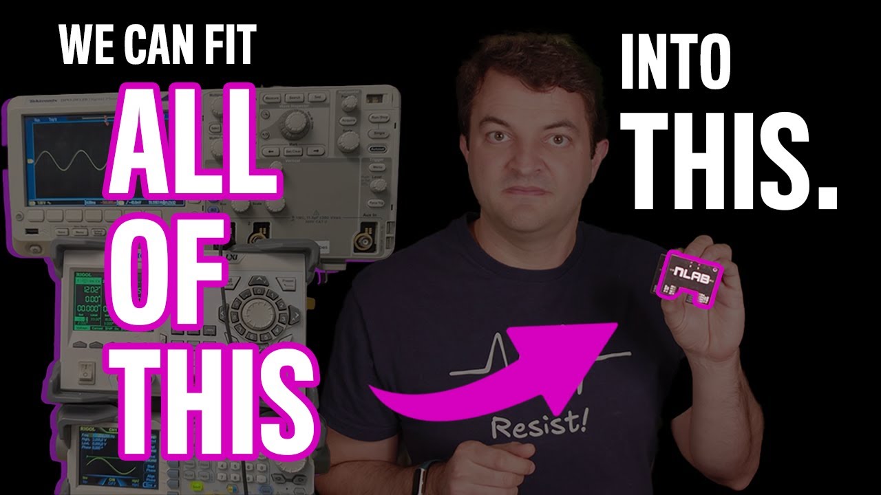 THIS IS THE WORLD'S SMALLEST ELECTRONICS LAB.