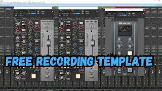 UAD SSL 4000 Series Console Bundle Goes Native!! / Free Pro Tools Template