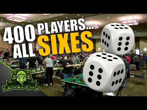 Trick dice found at a 40k Team Supermajor results in a BAN