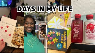 days in my life: do my hobbies with me : sticker by number, booknook and audiobooks