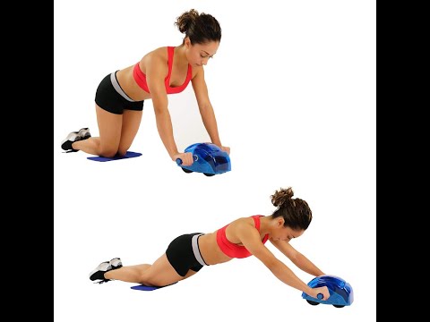 KUMAKA | AB Roller Sliding Body Shaper Exerciser Wheel Professional Fitness Equipment