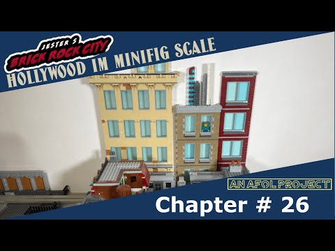 LEGO FASSADEN im  Großstadtdschungel 🚧 Microscale, Hinterhöfe & Monorail 🚧 LEGO Movie Stadt