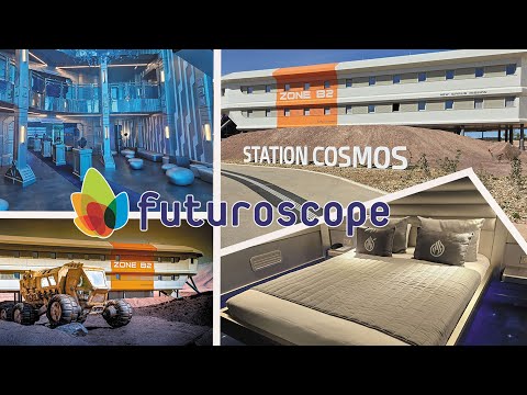HOTEL STATION COSMOS - FUTUROSCOPE - Dormir dans une station spaciale
