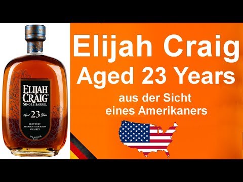 #562 - Elijah Craig aged 23 years Single Barrel Bourbon Whiskey Verkostung von WhiskyJason