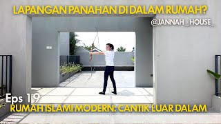 (RUMAH UNIK) Rumah Modern Gaya Islami Lebar 9m dengan Jembatan Yang Gak Biasa!