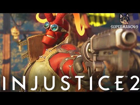 FIRST TIME PLAYING HELLBOY IN YEARS! - Injustice 2: "Hellboy" Gameplay (Online Matches)