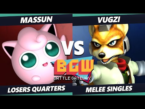BGW 37 - Massun (Jigglypuff) Vs. vugzi (Fox) SSBM Melee Tournament