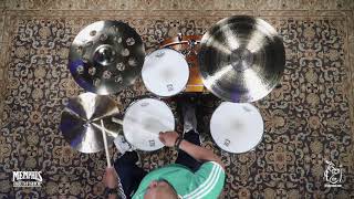 Video thumbnail for Sabian 18" XSR O-Zone Crash Cymbal - 1015g (XSR1800B-1061820O) by Memphis Drum Shop