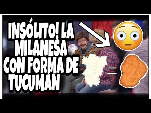 INFUMABLES// *¡INSÓLITO! La milanesa con forma de tucuman* // PELIGRO SIN CODIFICAR.