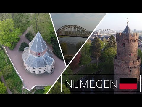 Awesome city-sightseeing Netherlands (Nijmegen) | Drone video 2022