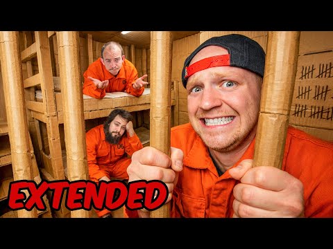 7 Days Escaping Cardboard Prison! - EXTENDED