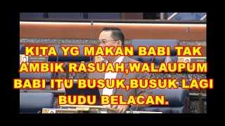 Download lagu WALAUPUN B4B1 ITU BUSUK, BUSUK LAGI BUDU BELACAN Perbahasan Puncak Borneo usul menjunjung kasih mp3