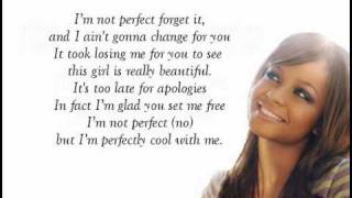 Christina Milian - I&#39;m not perfect (with Lyrics!)