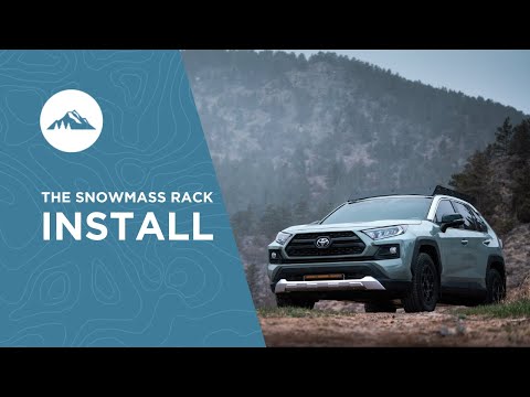 The Snowmass Rack Install - 2019 - 2022 Toyota RAV4 Roofrack