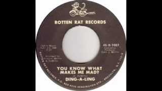 Ding-A-Ling You Know What Makes Me Mad (Rotten Rat Records 1966)