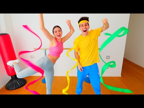 GINNASTICA RITMICA CON I NASTRI!