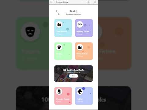 Bookly | Book Selling App UI Design | Adobe XD Design | XD, Assets File Purchase Link in Description