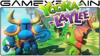 Yooka-Laylee - Shovel Knight Reveal & Character Parade Trailer