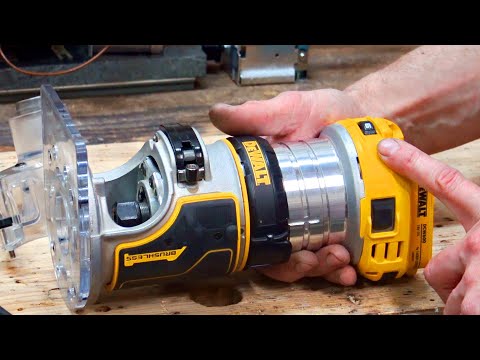 Аккумуляторный фрезер для гипсокартона DEWALT DCW604N