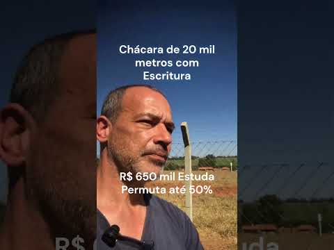 # 🚨 CHÁCARA DE 20.000 M² POR R$ 650 MIL | PARISI/SP - COM PISCINA - REGIÃO NOROESTE