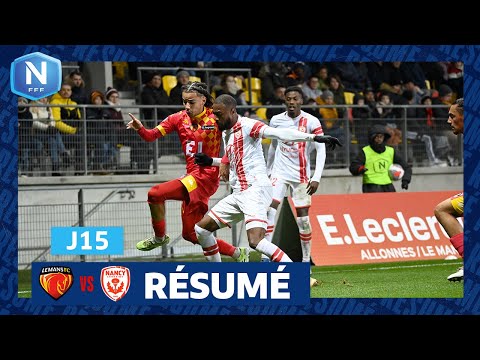 J15 | Le Mans FC – AS Nancy Lorraine (1-3), le résumé | National FFF 2023-2024
