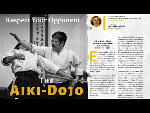 El Budoka Magazine - Respect Your Opponent  #aikido #aikidosalamancaaikikai #aikidolosangeles #budo