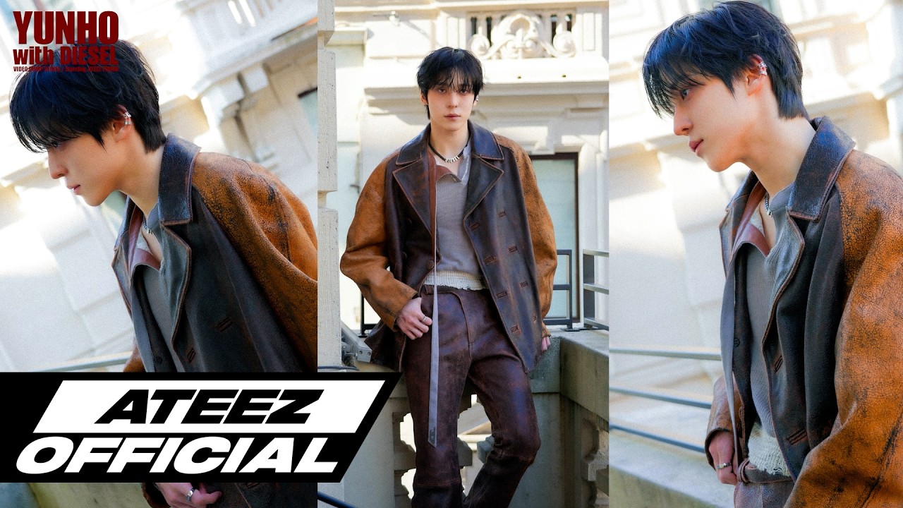 ATEEZ(에이티즈) - YUNHO in DIESEL FALL WINTER 2026 FASHION SHOW