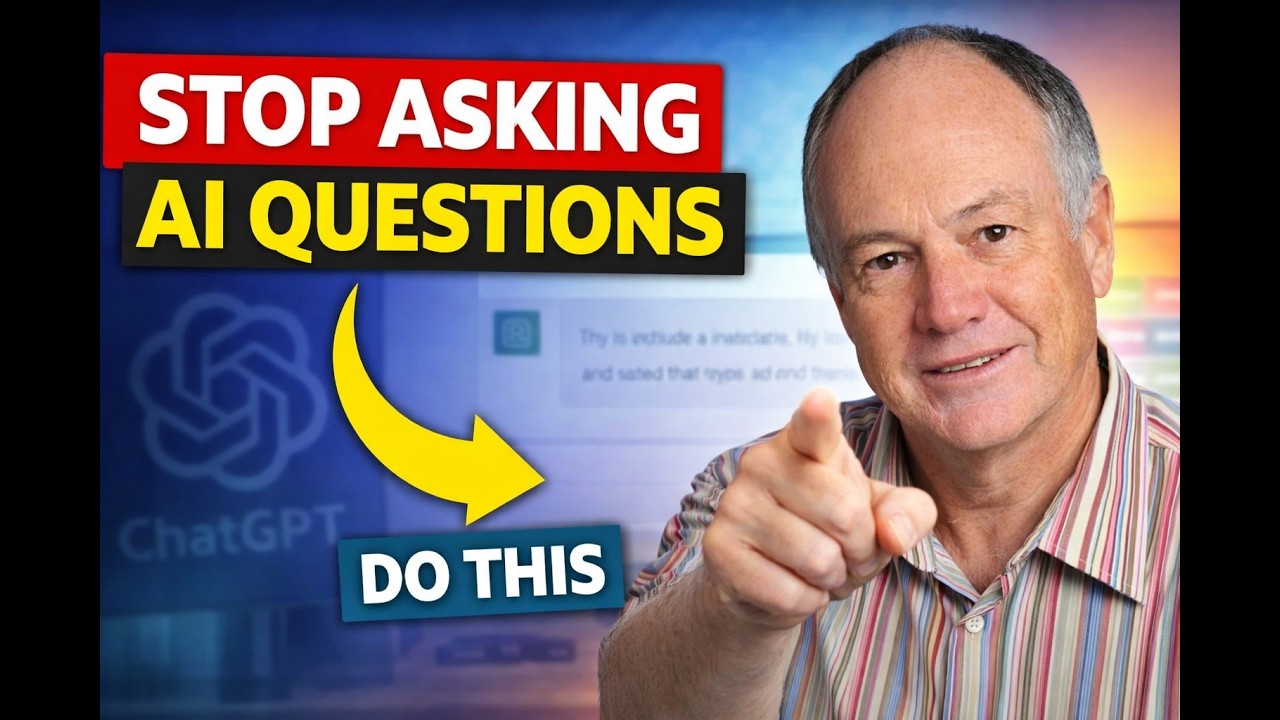 Stop Asking AI Questions — Do This Instead