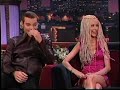 Cristina Aguilera And Ricky Martin On Leno 6 01 01