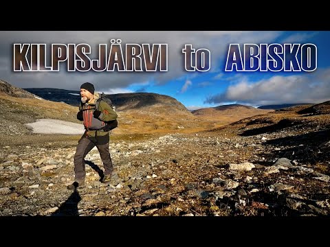 Silent Hiking - Kilpisjärvi to Abisko. 6½ days - 190km/118mi.