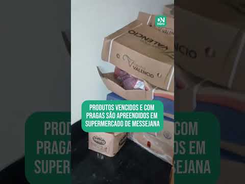 Produtos vencidos e com pragas são apreendidos em supermercado de Messejana; veja lista