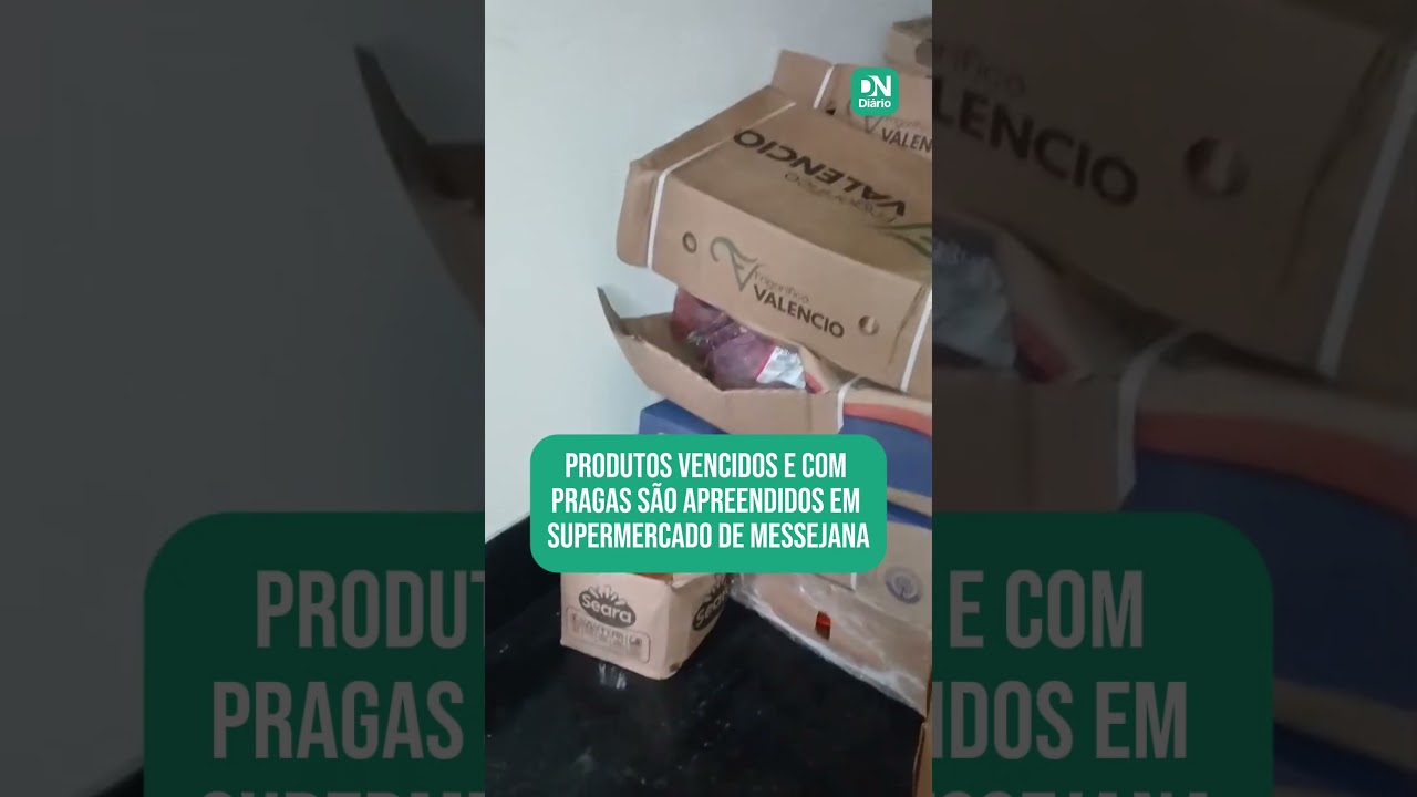 Imagem da notícia Produtos vencidos e com pragas são apreendidos em supermercado de Messejana; veja lista