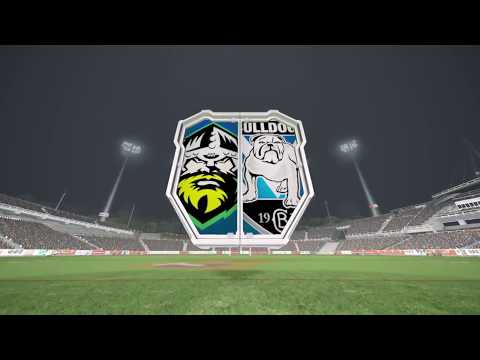 Rugby League Live 4 (PS4) Raiders vs Bulldogs (2018 round 5)