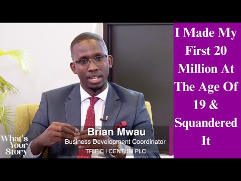 From Living Large In Runda To Starting Afresh In The Village~ Brian Mwau's Inspiring Story