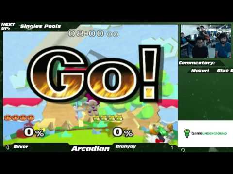 NE Melee Arcadian 2 Pools WF - Kyu Puff (ICs) vs. Ses (Fox)