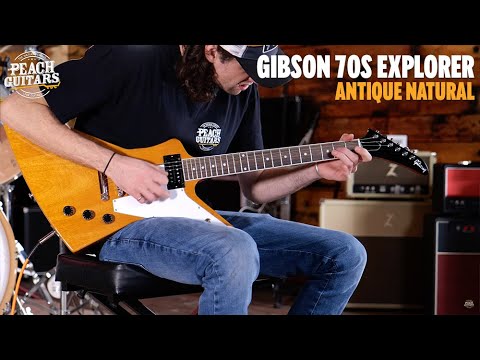 Gibson 70s Explorer | Antique Natural image 10