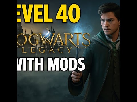 Hogwarts Legacy LEVEL 40 🔥 Ultra Mods Gameplay | Insane Combat + Dark Arts Build!