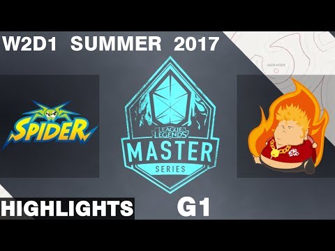 WS vs FB | Game 1 | HIGHLIGHTS | LMS SUMMER 2017 | Wayi Spider vs Fireball