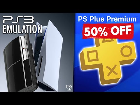 RUMOR: PS3 Emulation Might Be Getting Worked On. | PS Plus Premium Half-Off Exploit. - [LTPS #512]