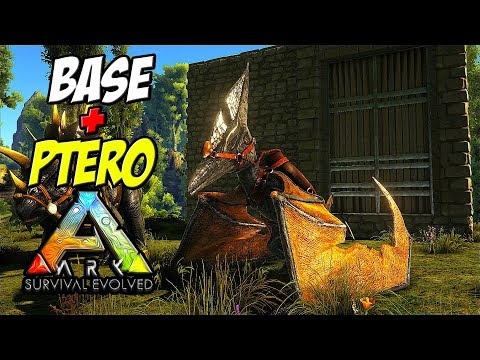 CONSTRUINDO A BASE E DOMANDO MEU PTERO!!! - ARK ANNUNAKI T3 #03