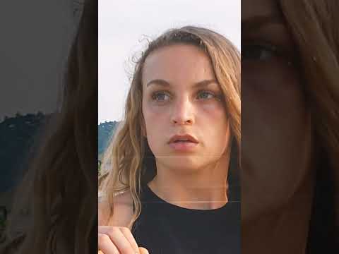 On the beach with Hilde