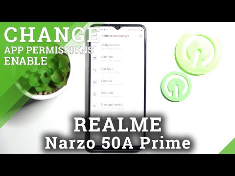 How to Operate all Apps Permissions in Realme Narzo 50A Prime - Allow / Deny Apps Info Access