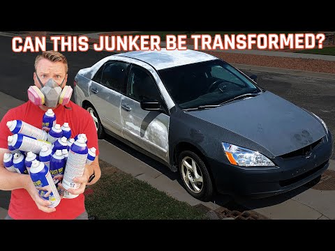 $174 Spray Paint Job - Paint Your Own Car On the Cheap