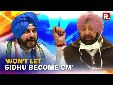 Captain Amarinder Singh Ready To Make Any Sacrifice To Stop Navjot Sidhu From Becoming Punjab CM