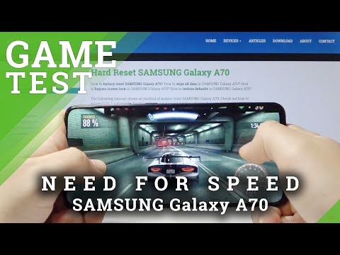 Need For Speed on SAMSUNG Galaxy A70 - NFS Mobile Gameplay