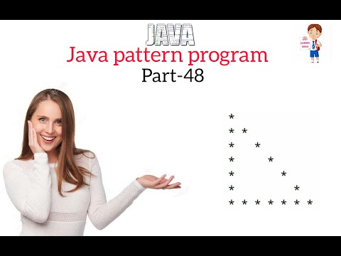 Java Pattern Program Part 48 Easy Learning Genius