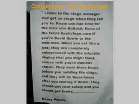 Henry Rollins - David Bowie or the MilkMan ?