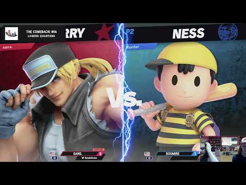 [The Comeback! #66] Losers Quarters - sans. (Terry, Sheik) vs. Bogmire (Ness)
