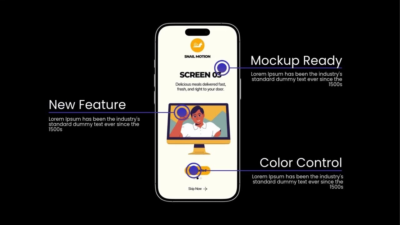 Clean & Modern App Promo Video Template Editable in Canva